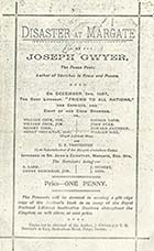 Disaster at Margate/Poem by Joseph Gwyer | Margate History